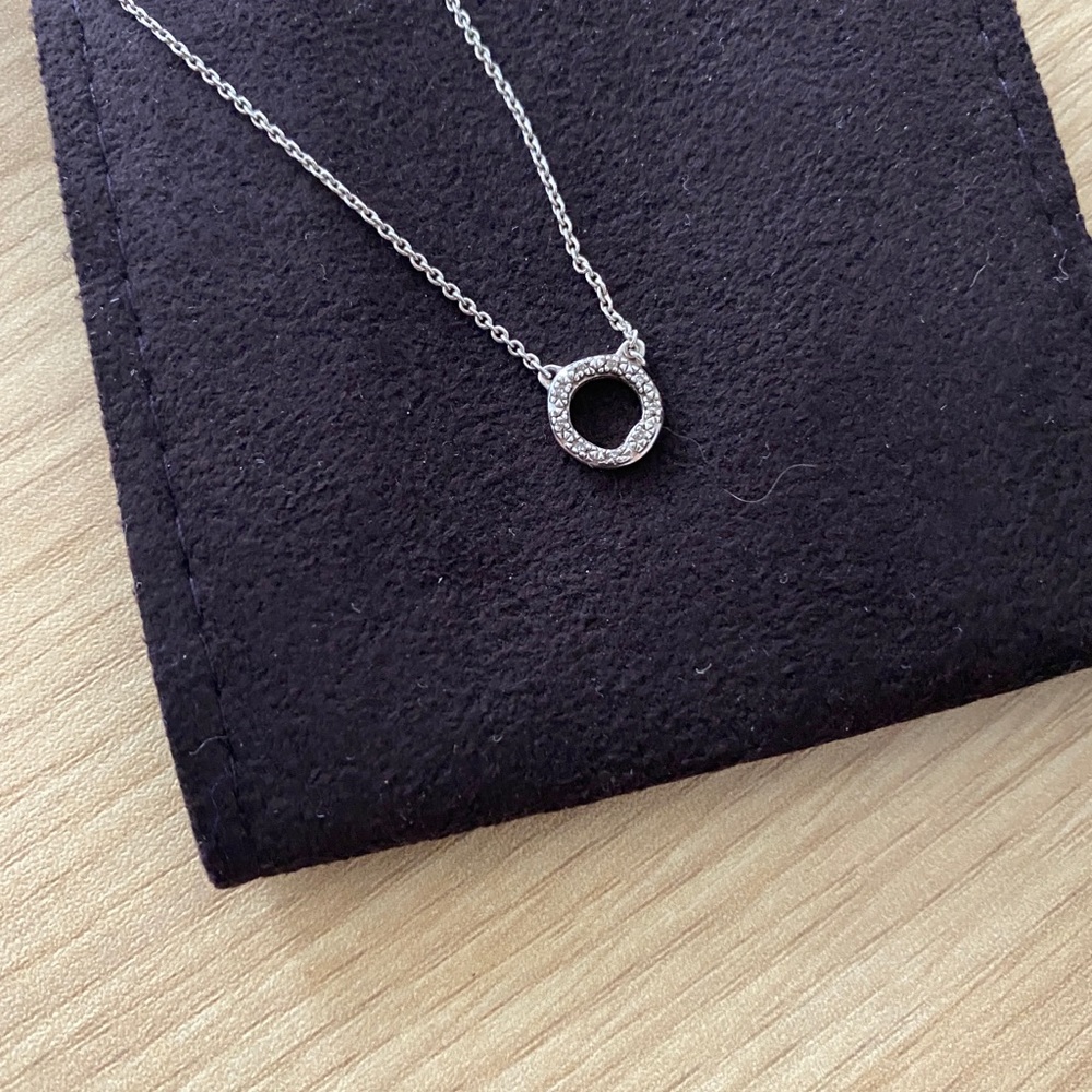 Monica Vinader silver necklace with case!